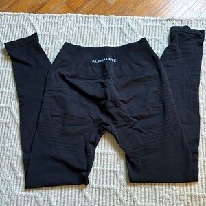 Alphalete Ozone Leggings Size S Black